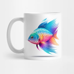 A Fish In Watercolor Style - AI Art Mug